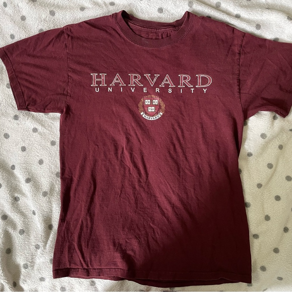 Champion Harvard Maroon Short Sleeve Tee